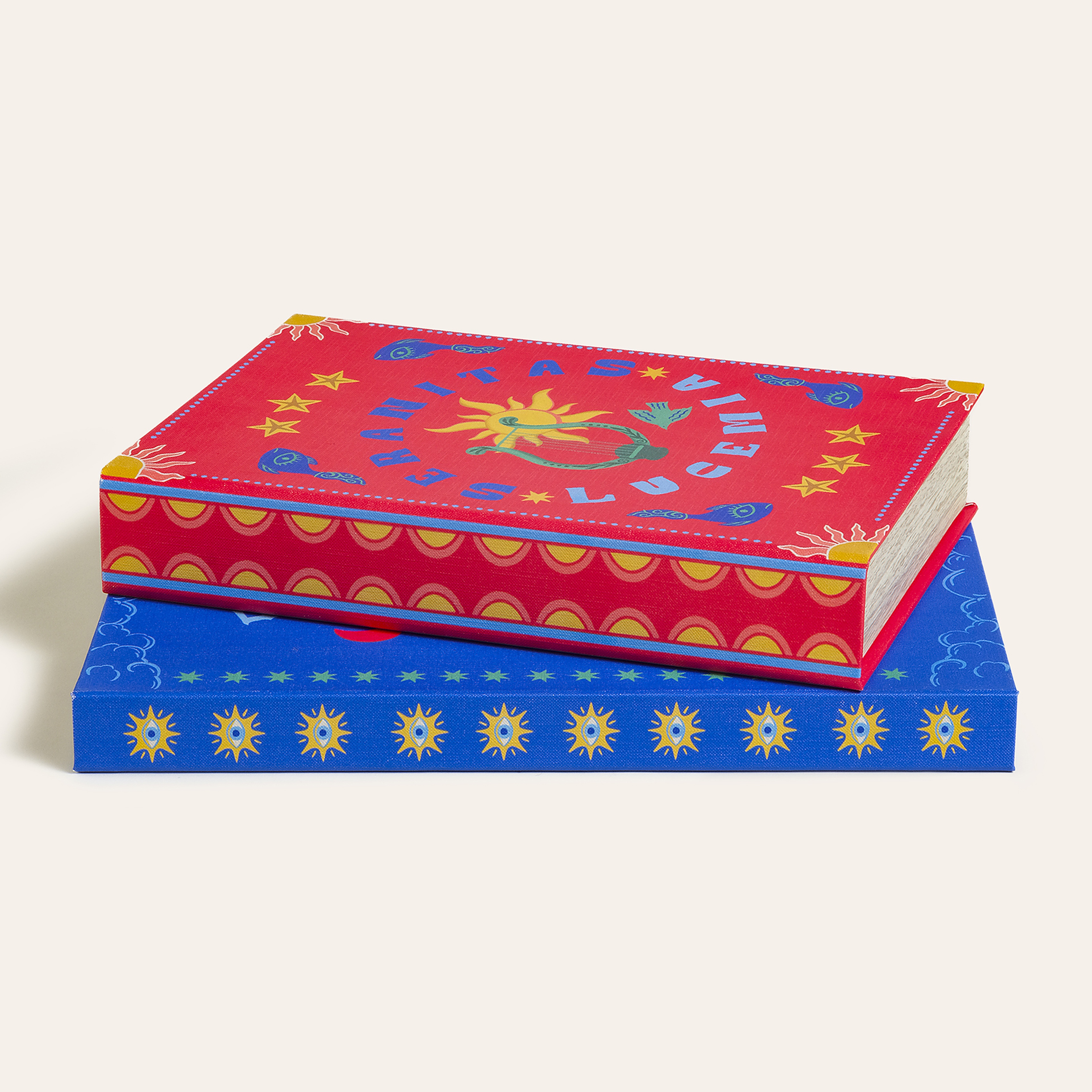 Olbıa Kanvas - Polistren - Kadife Dekoratif Kutu 19x30 Cm Kırmızı