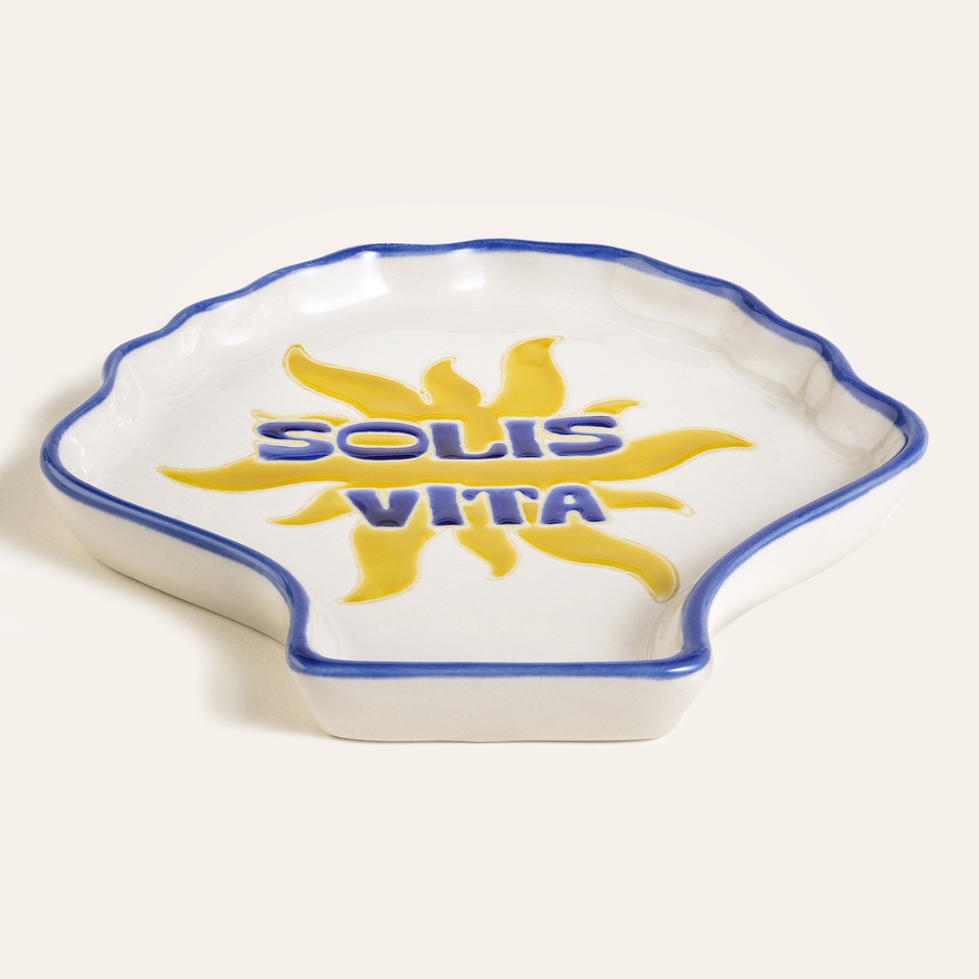 Sanya Seramik Tabak 17 Cm Renkli