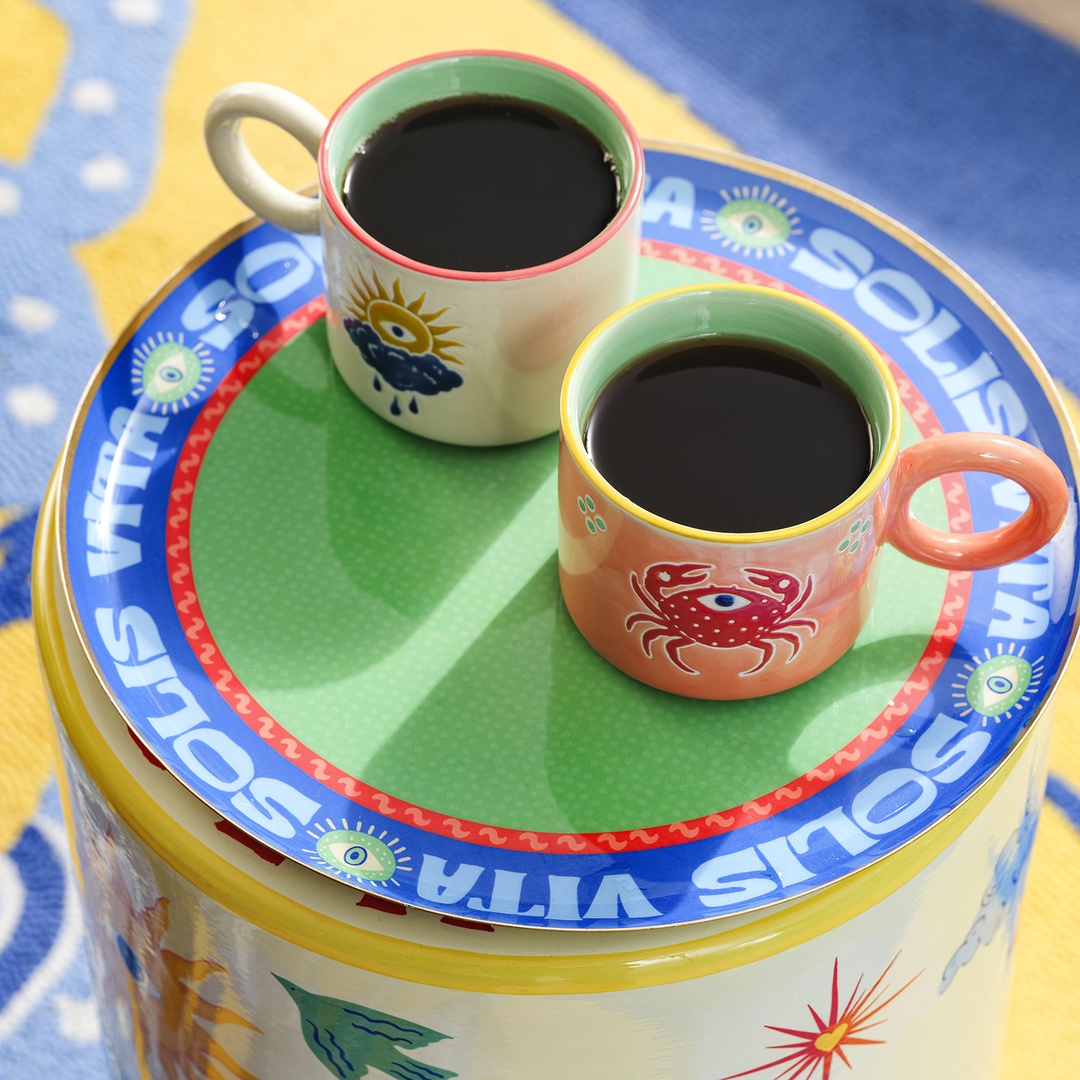 Sanya Seramik Kupa 400 Ml Renkli
