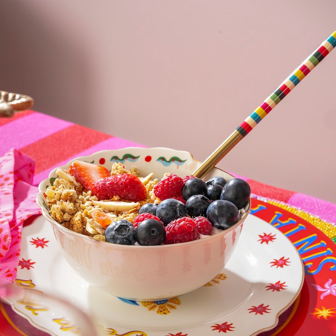 Luohu Porselen Kase 13 Cm Sarı