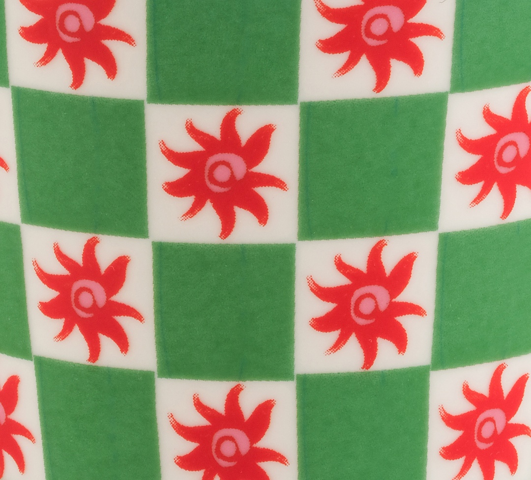 Luohu Porselen Kupa 360 Ml Yeşil