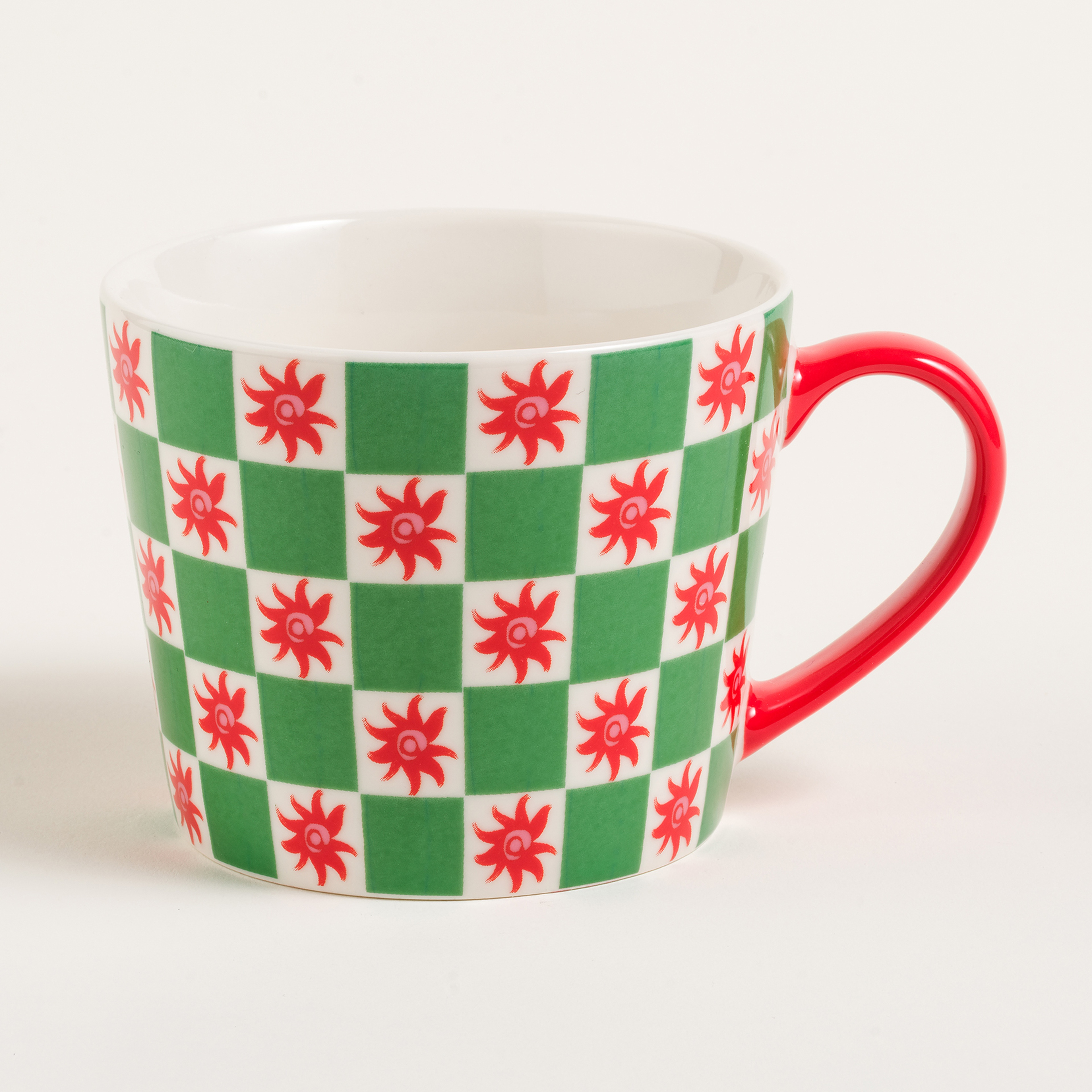 Luohu Porselen Kupa 360 Ml Yeşil