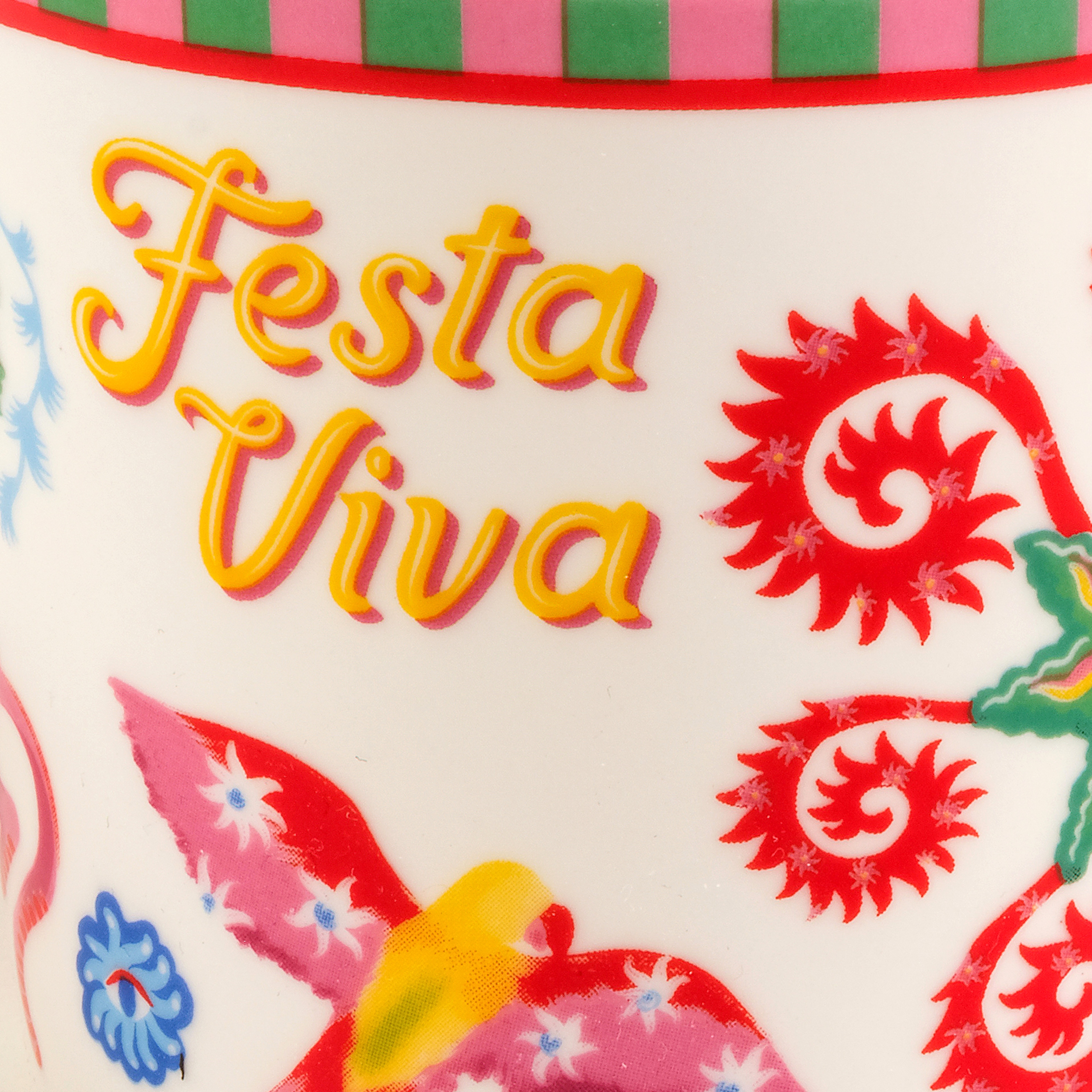 Luohu Porselen Kupa 360 Ml Beyaz