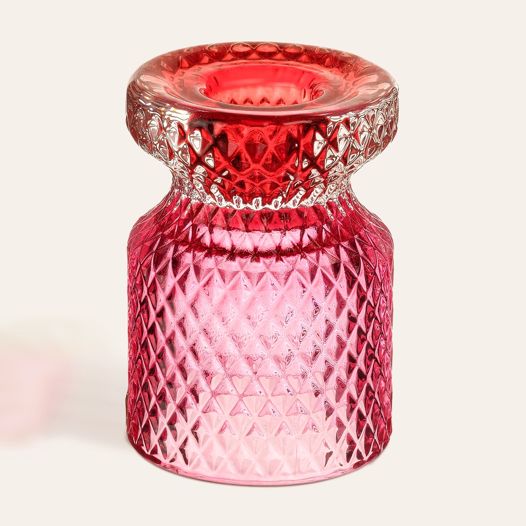 Nanjıng Cam Dekoratif Obje 6x6x8.5 Cm Renkli