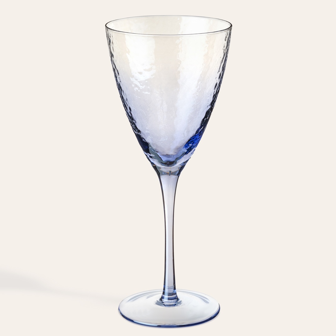 Loess Cam Kadeh 365 Ml Mavi