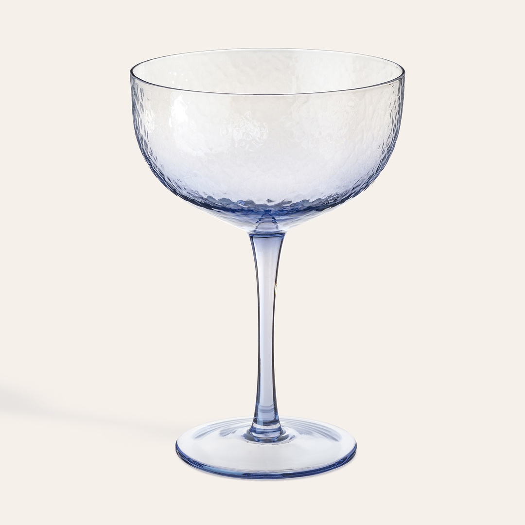 Loess Cam Kadeh 330 Ml Mavi