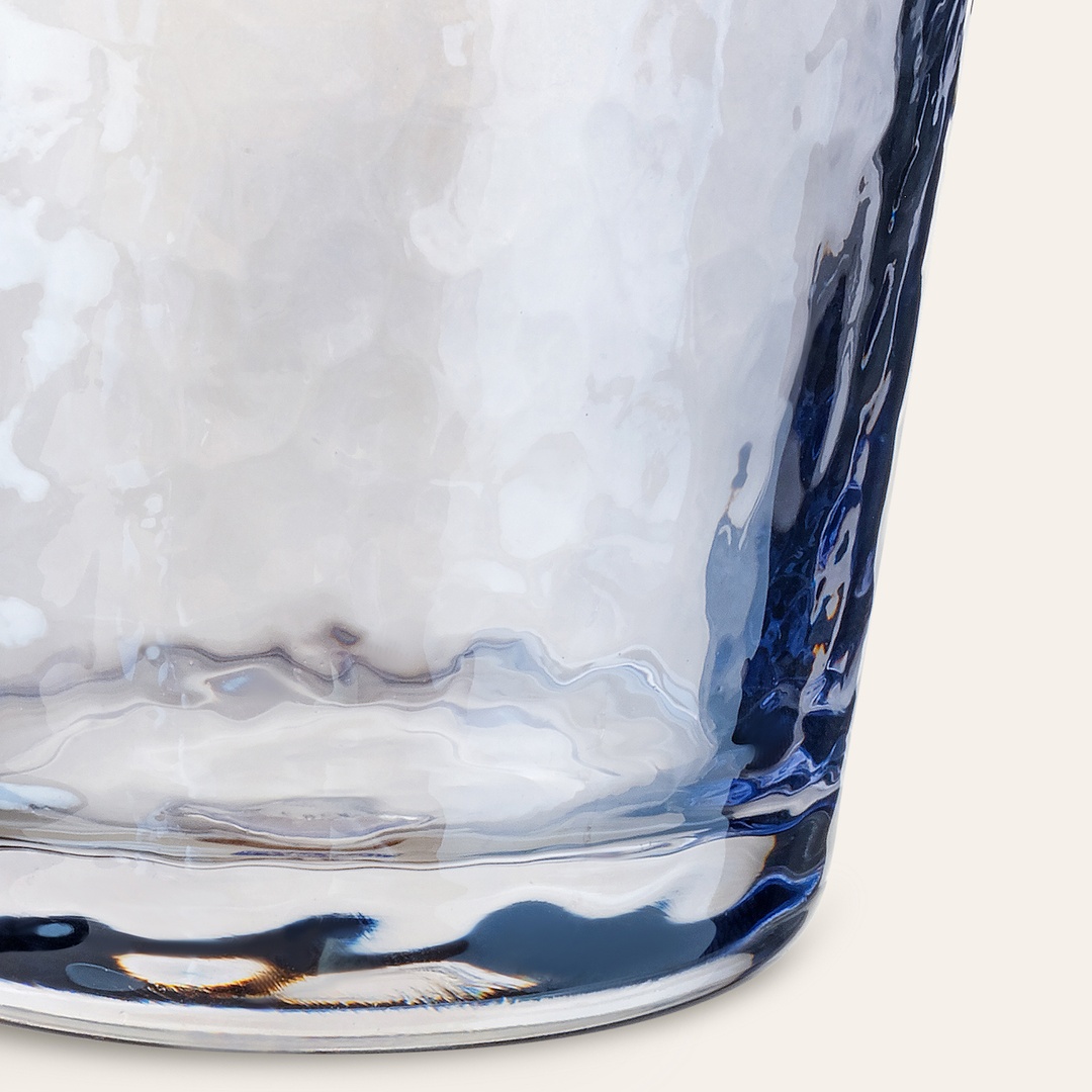 Loess Cam Su Bardağı 300 Ml Mavi