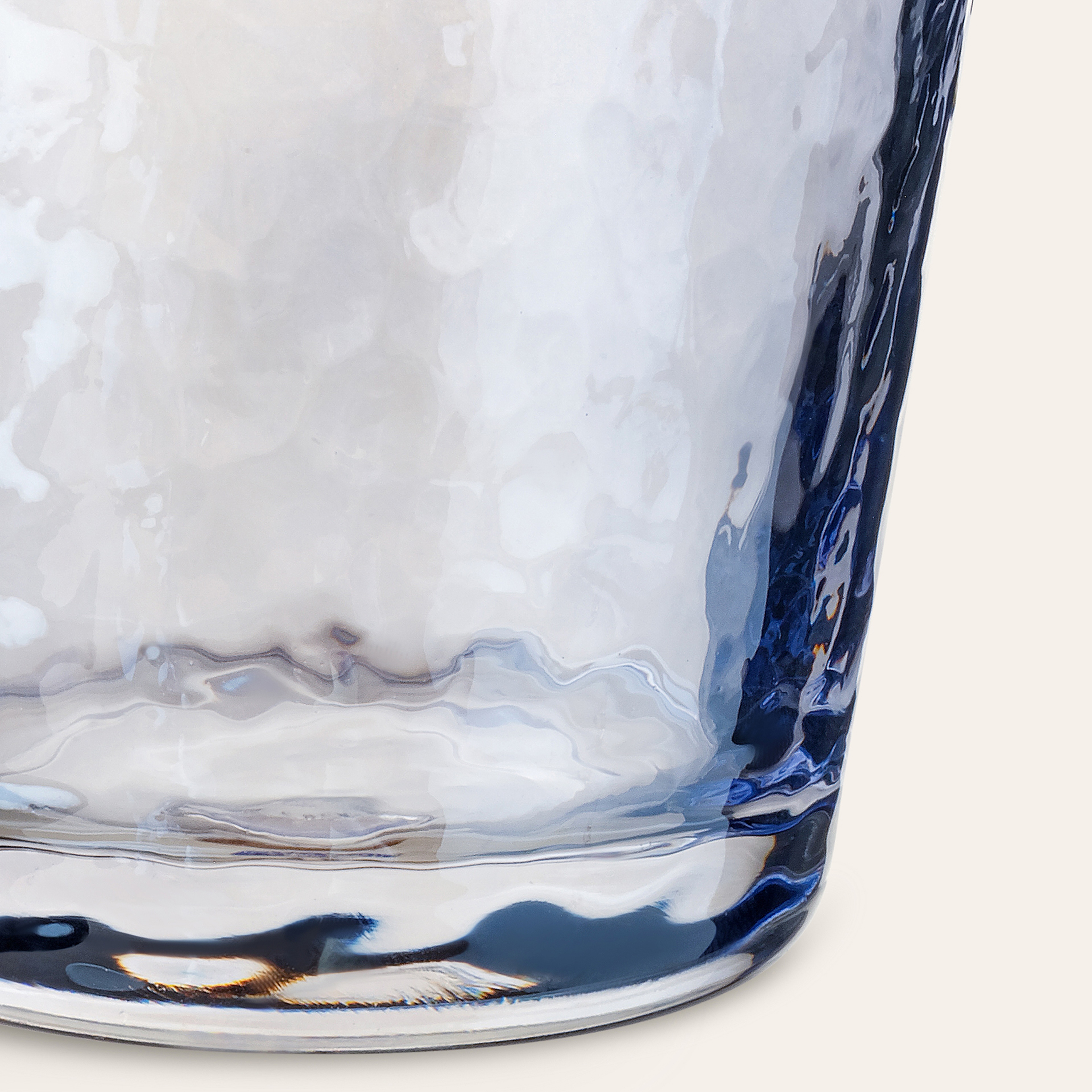 Loess Cam Su Bardağı 300 Ml Mavi