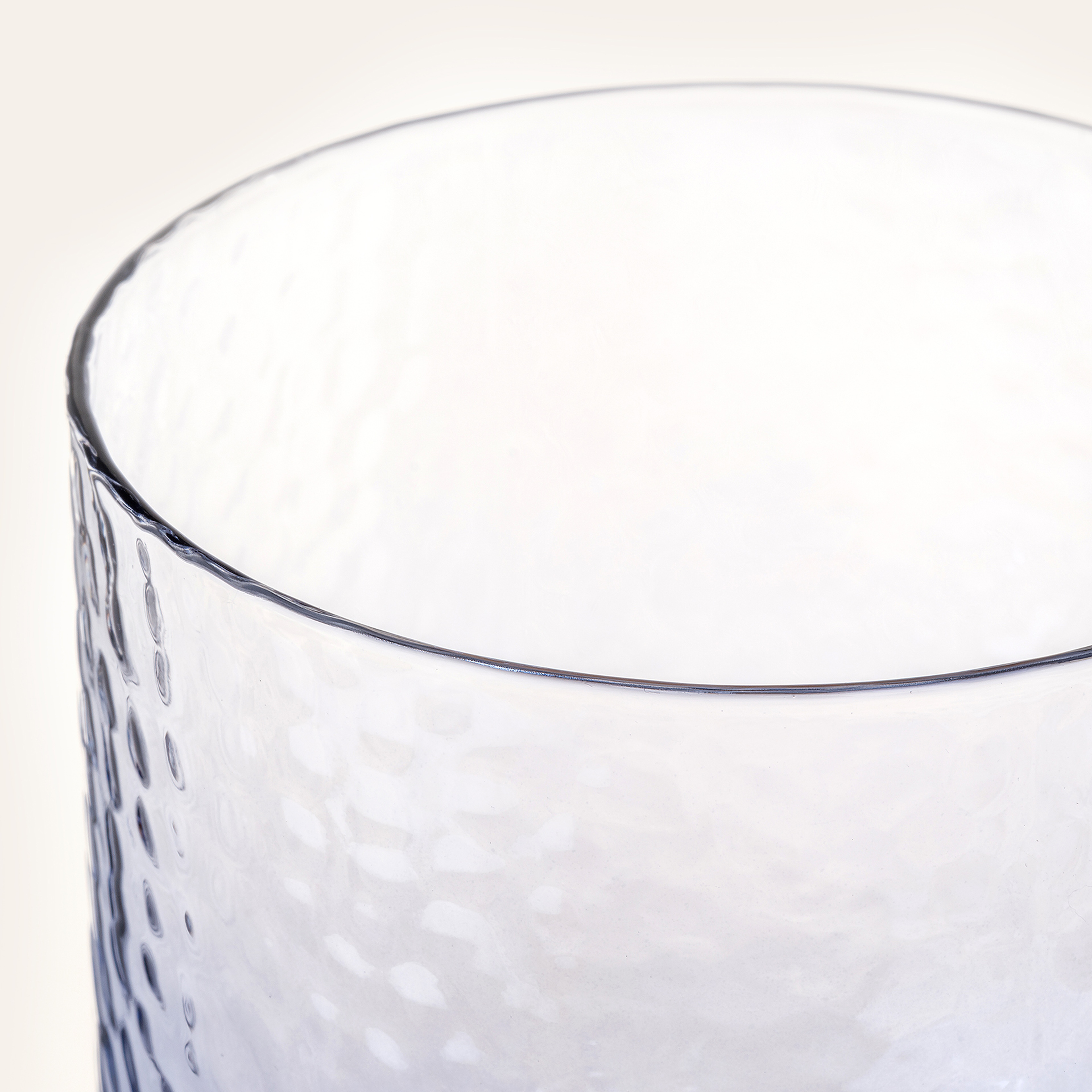 Loess Cam Su Bardağı 300 Ml Mavi