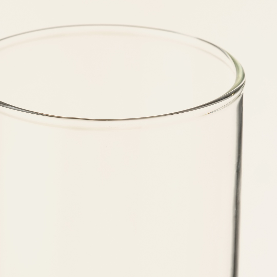 Loess Borosilikat Cam Kadeh 240 Ml Şeffaf - Altın