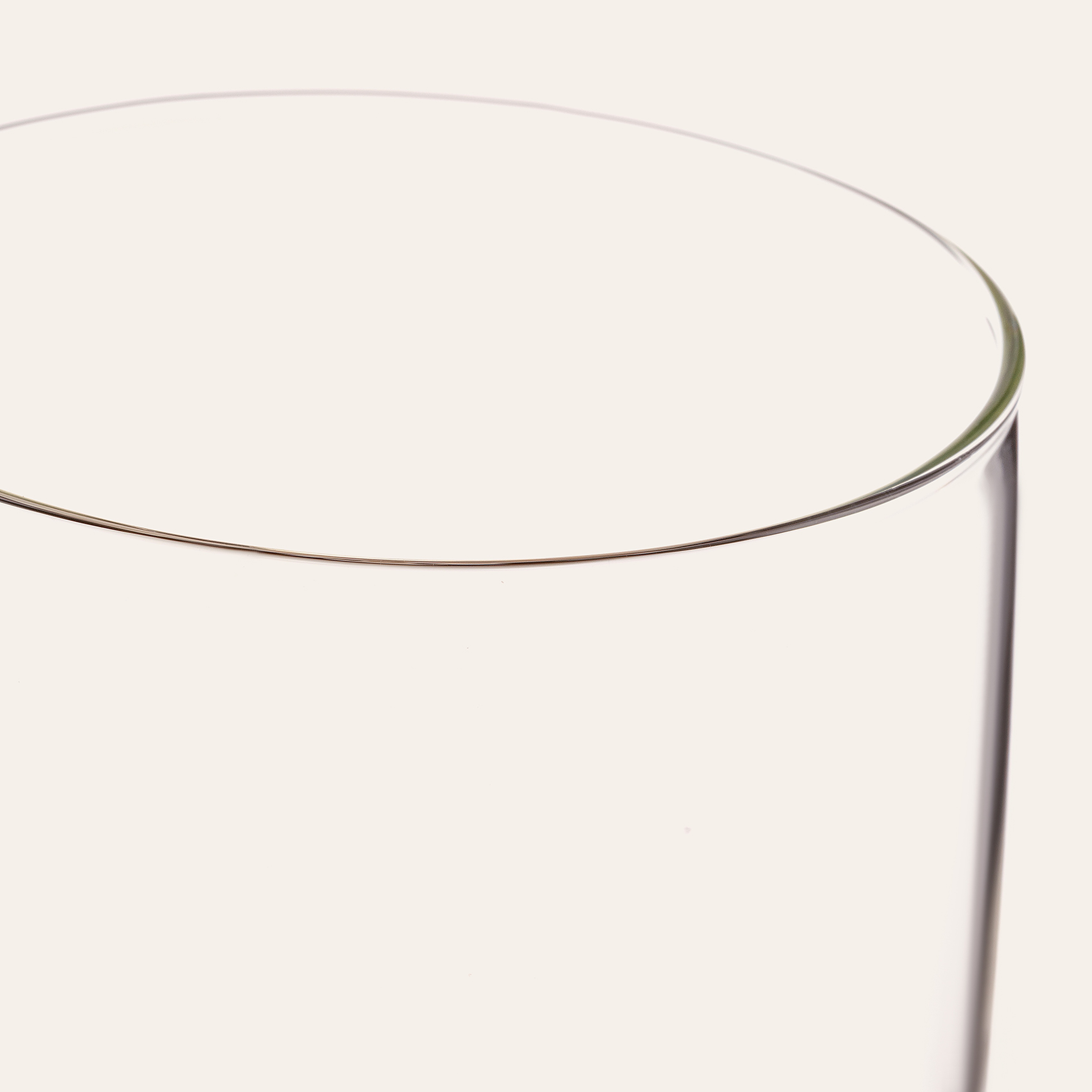 Loess Borosilikat Cam Kadeh 420 Ml Şeffaf - Altın