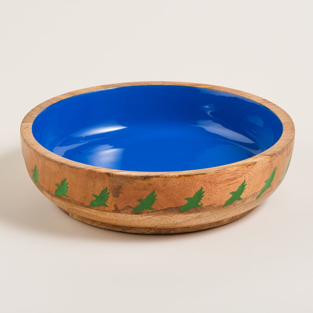 Lakrı Mango Ağacı Kase 26x26x7 Cm