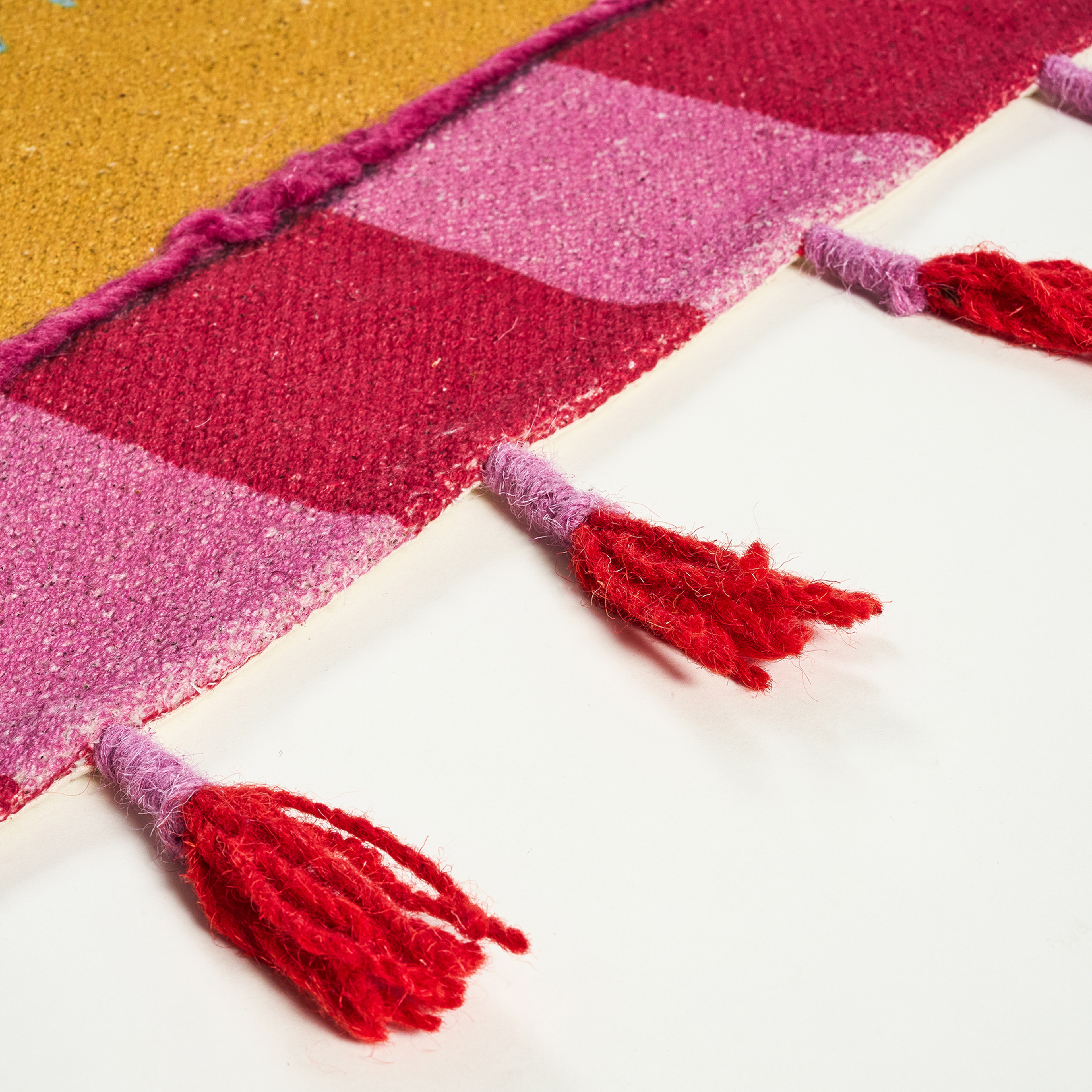 Rajna Sarı Pamuk Kilim 80x150 Cm