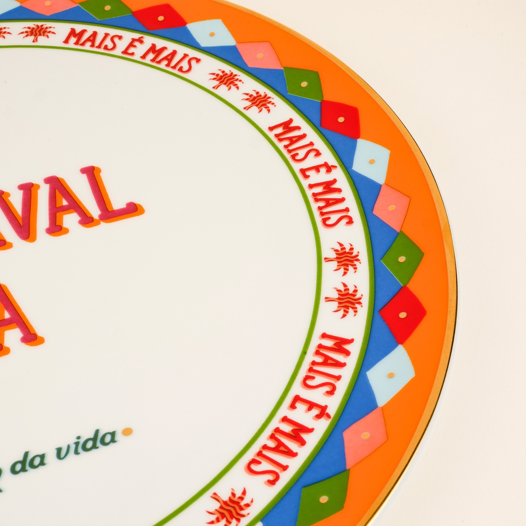 Lublın Porselen Pizza Tabağı 33 Cm Sarı