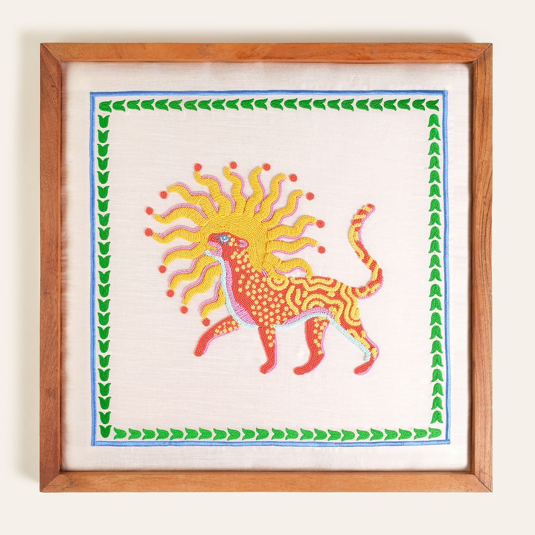 Dadrı Sarı Tablo 60x60 Cm