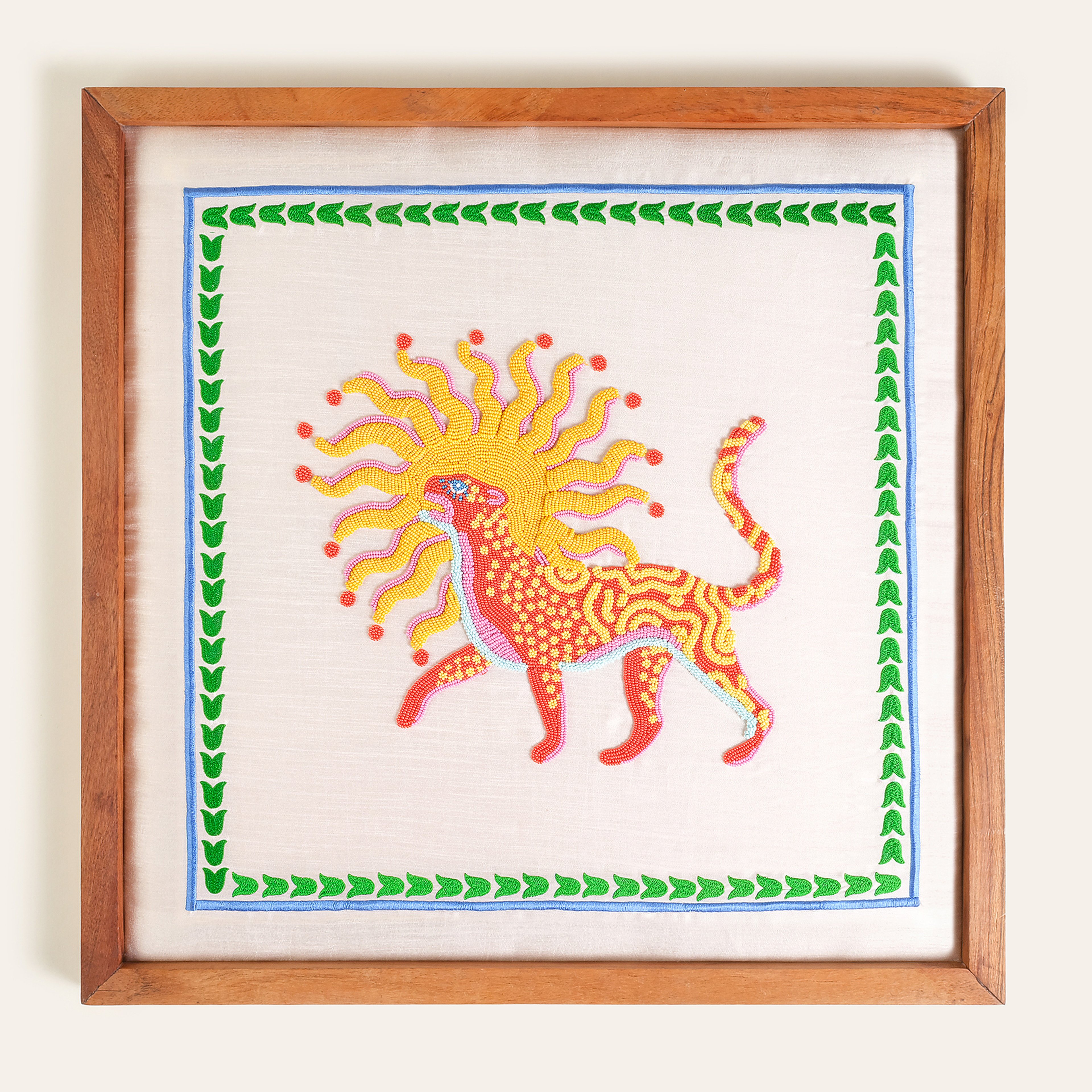 Dadrı Sarı Tablo 60x60 Cm