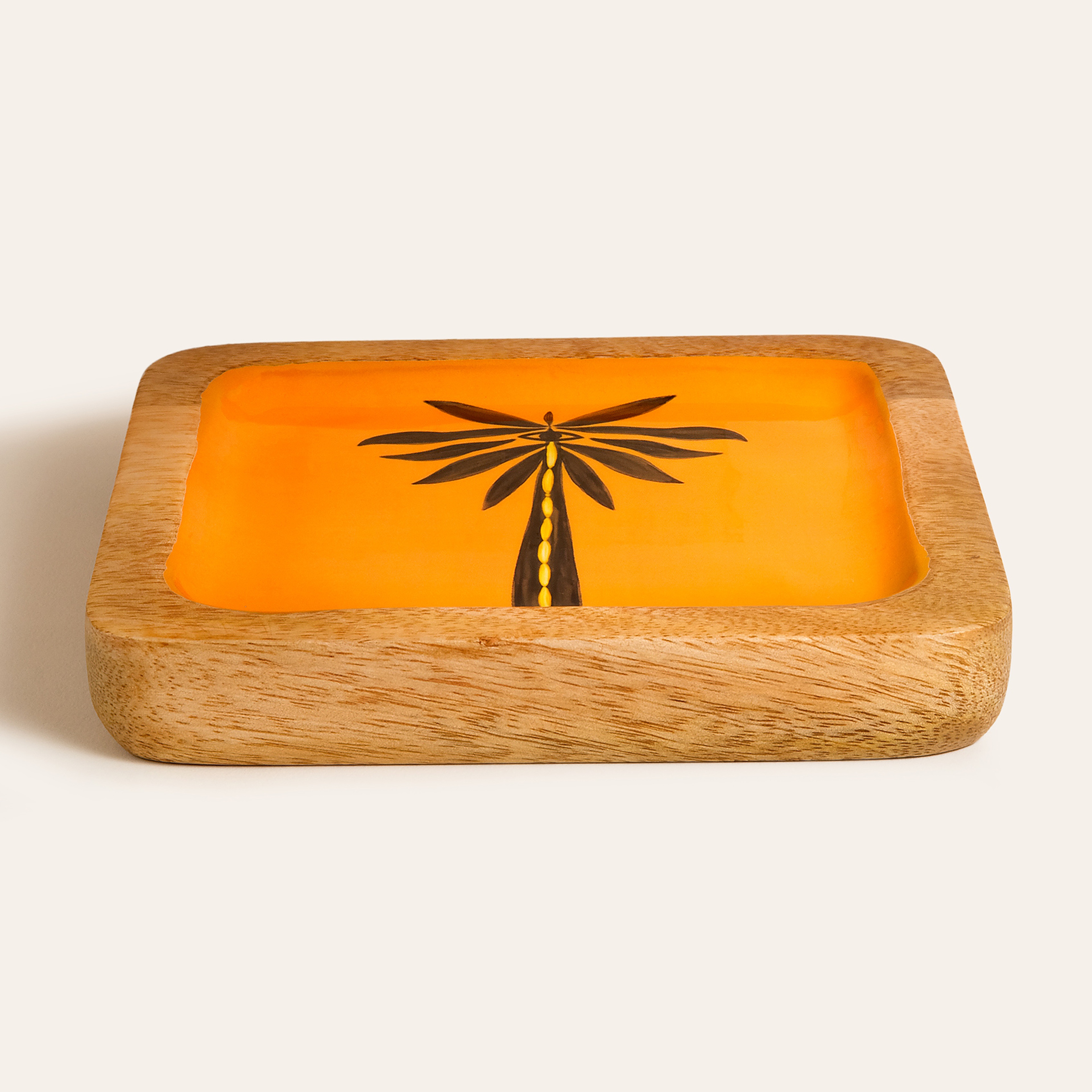 Lakrı Mango Ağacı Tepsi 15 Cm