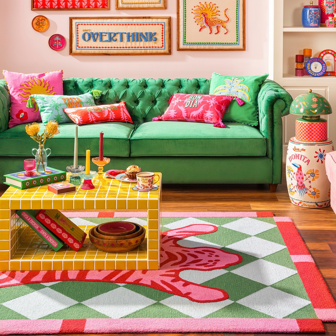 Laxıa Rölyef Polyester Halı 160x230 Cm Renkli