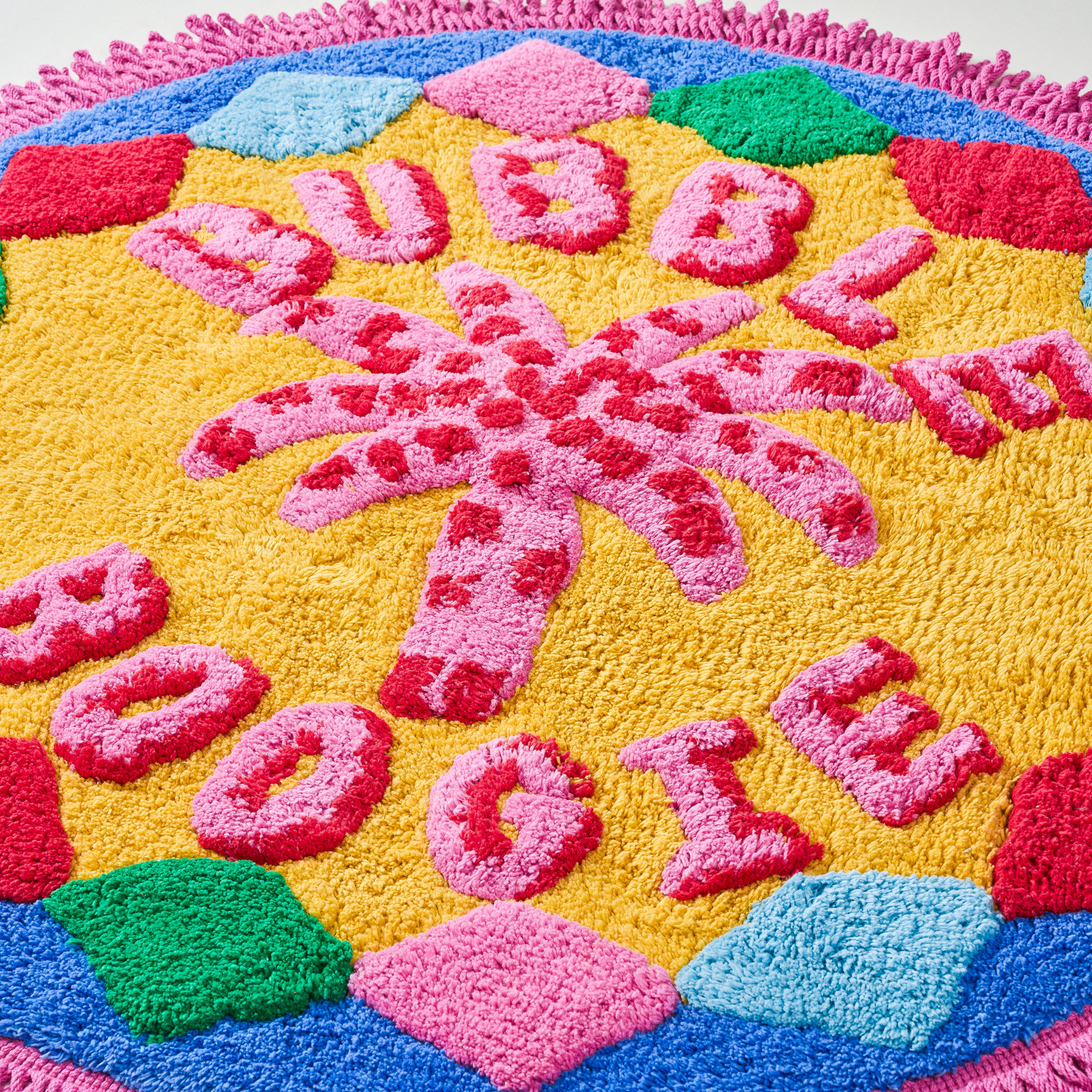 Punjab Pamuk Banyo Paspası 70 Cm Renkli