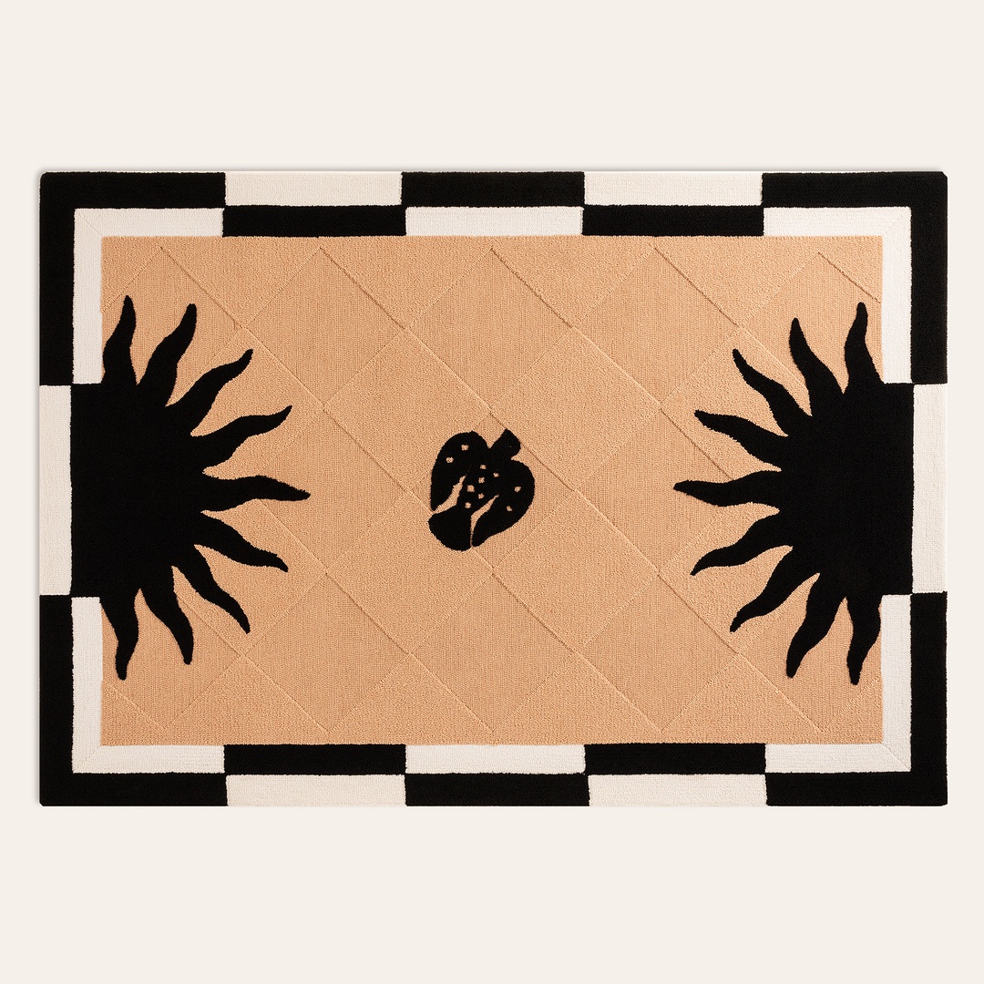 Laxıa Rölyef Polyester Halı 160x230 Cm Bej