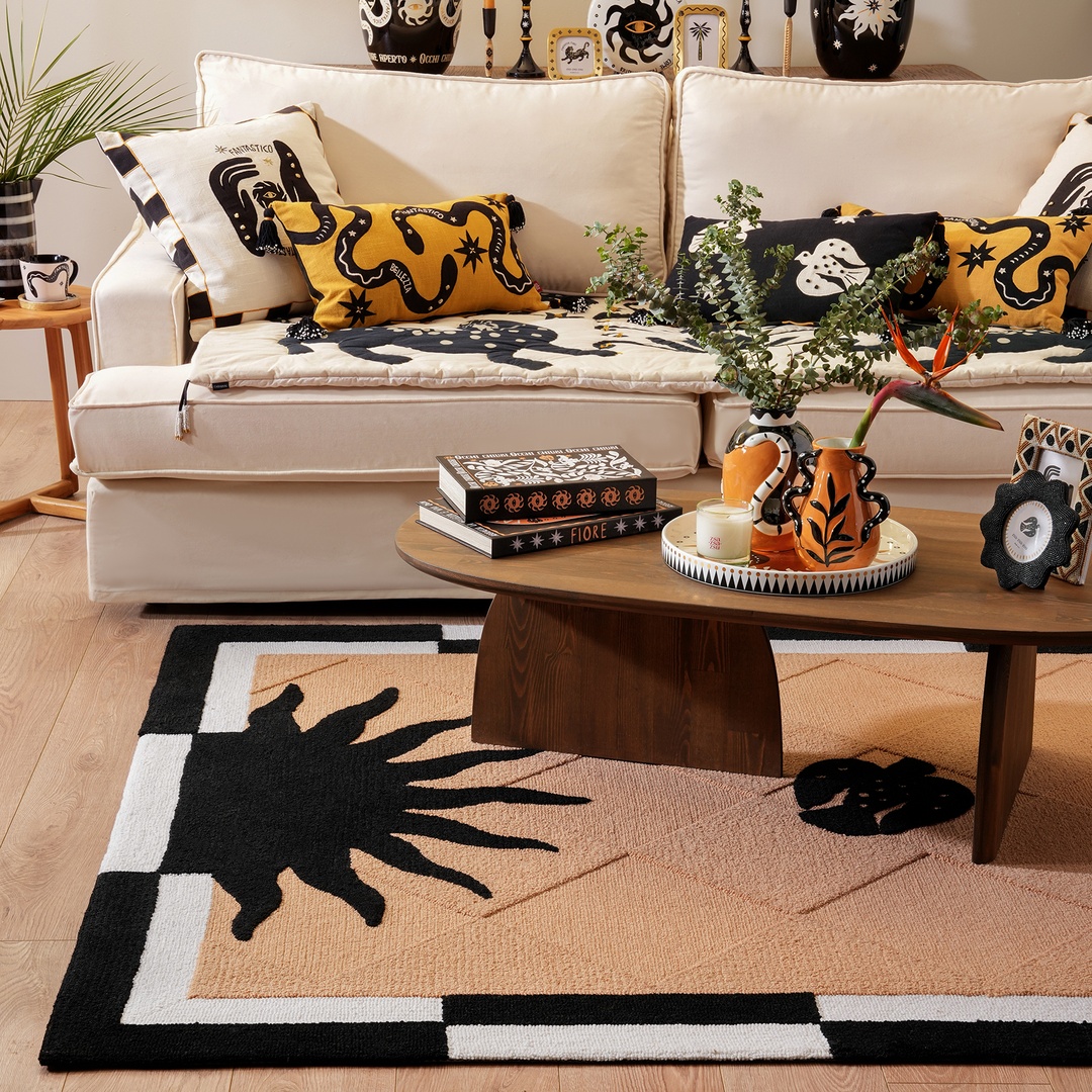 Laxıa Rölyef Polyester Halı 160x230 Cm Bej