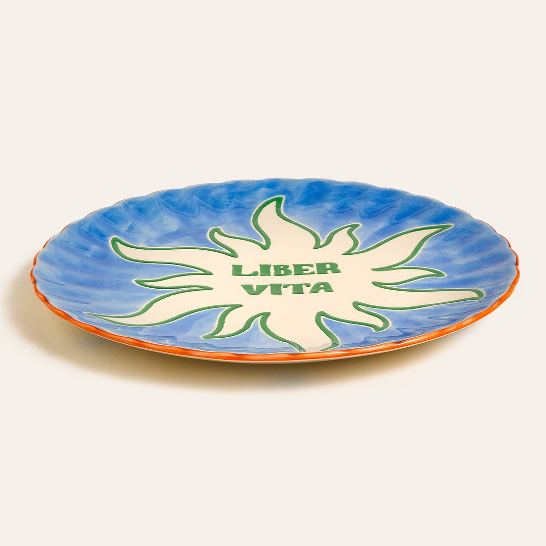 Sanya Seramik Servis Tabağı 26 Cm