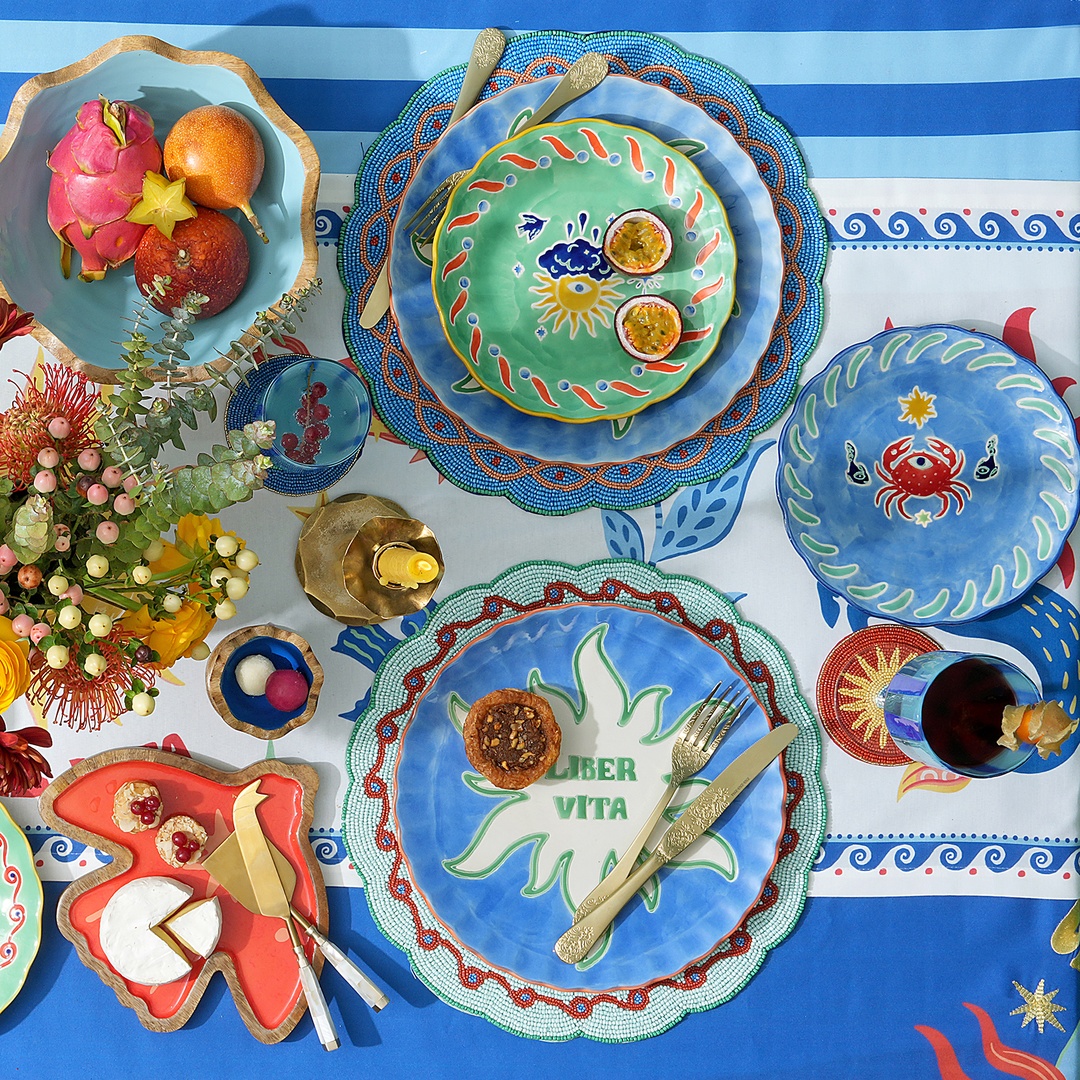 Sanya Seramik Pasta Tabağı 21 Cm