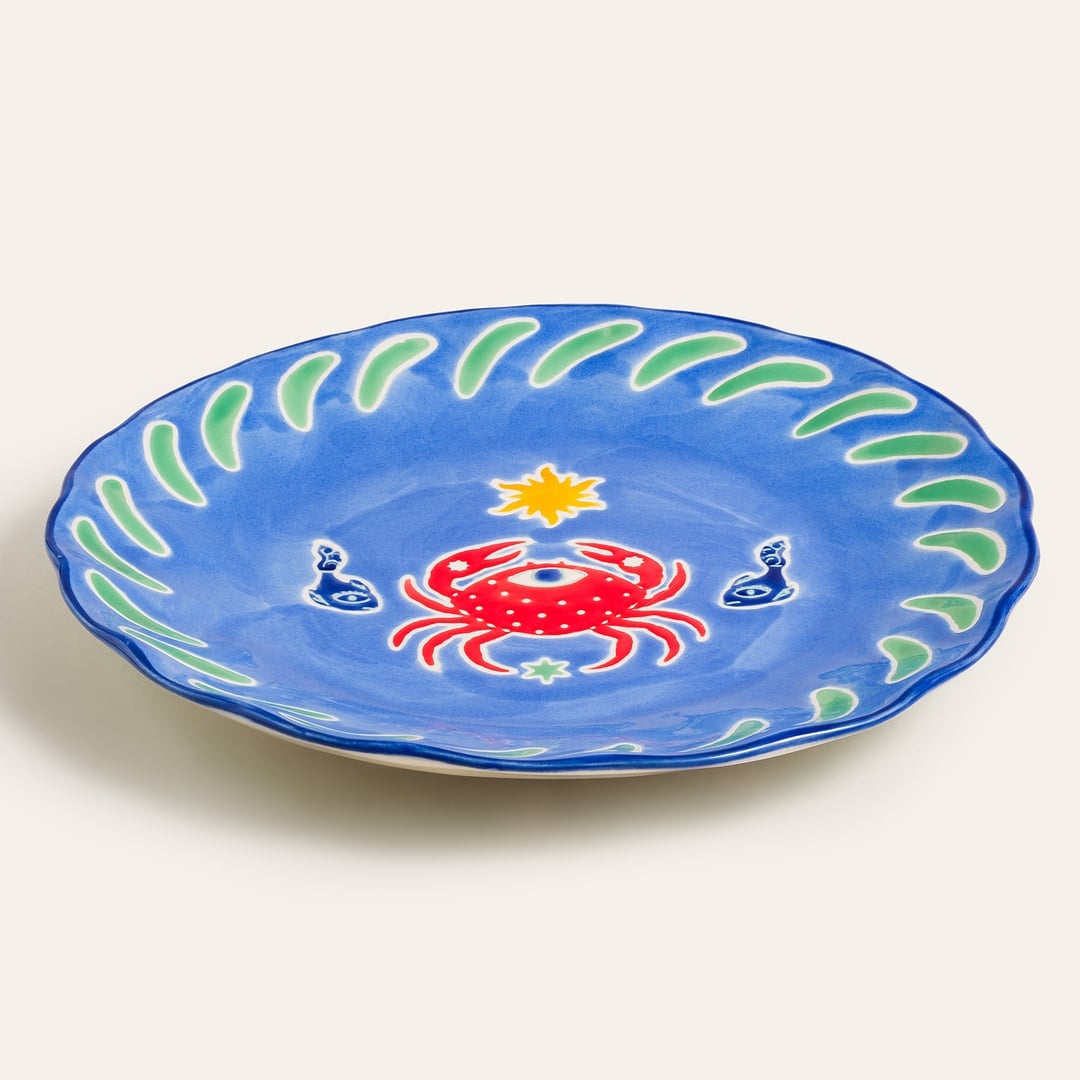 Sanya Seramik Pasta Tabağı 21 Cm