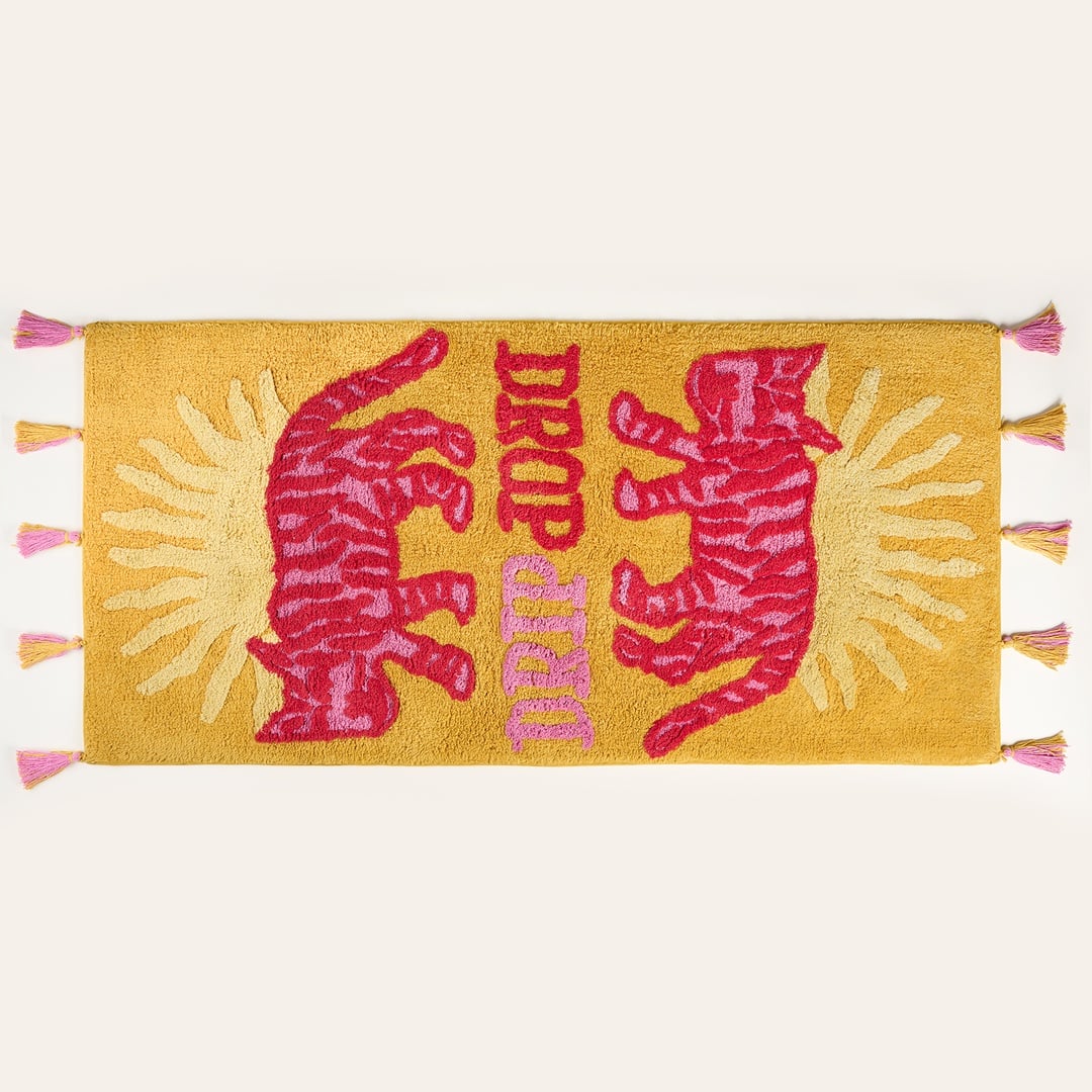 Punjab Pamuk Banyo Paspası 60x120 Cm Sarı