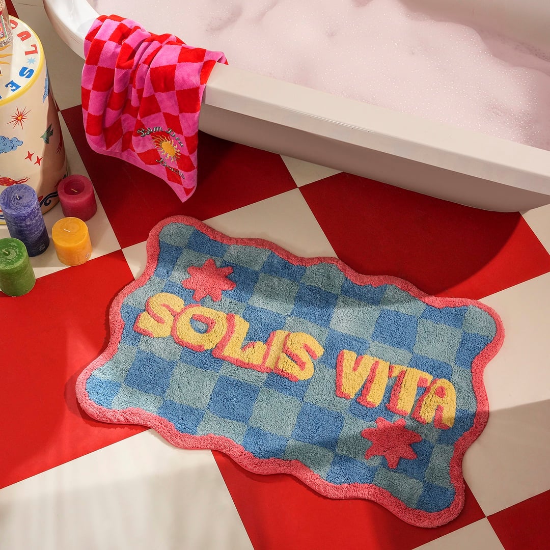 Punjab Pamuk Banyo Paspası 60x90 Cm Açık Mavi