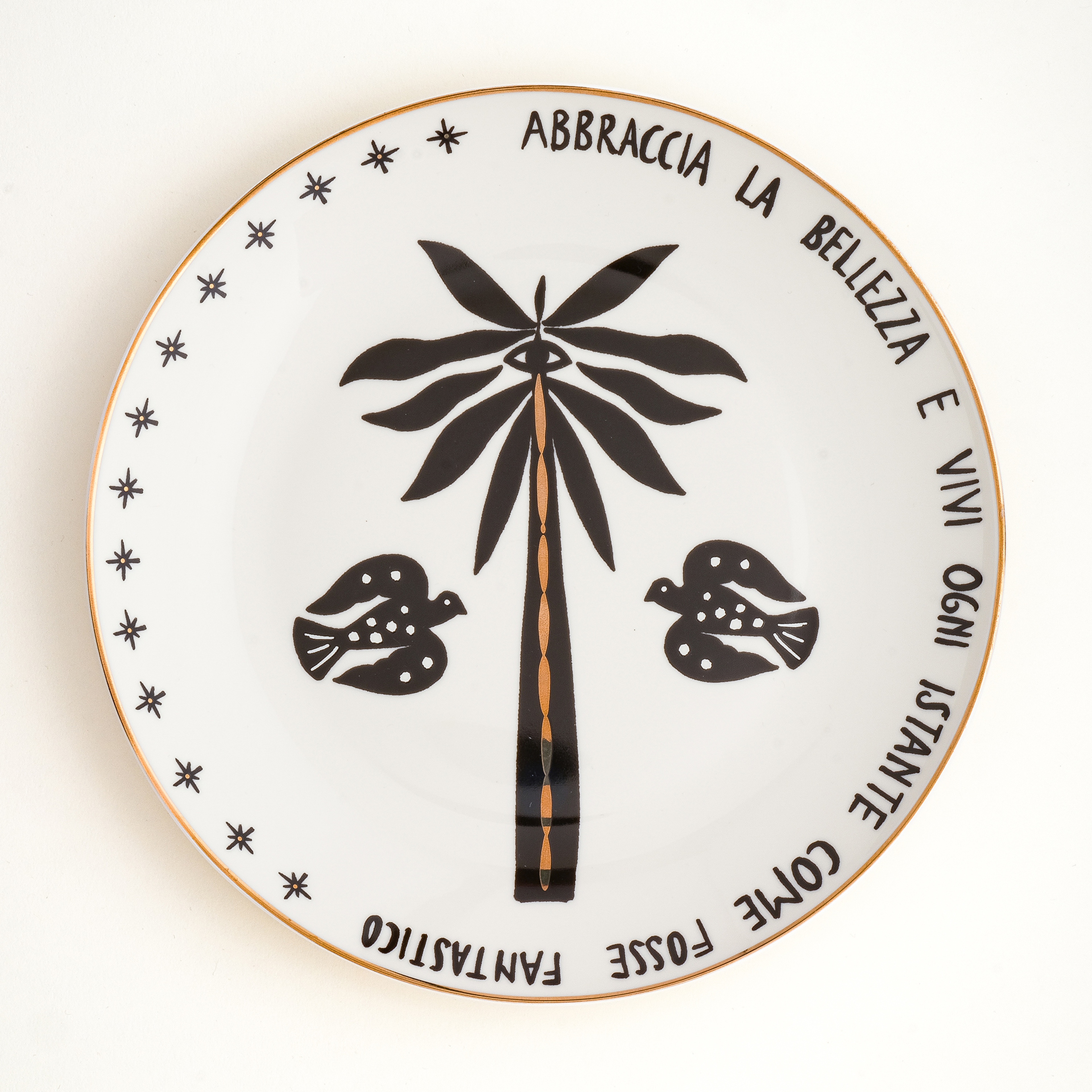 Luohu Porselen Pasta Tabağı 21 Cm