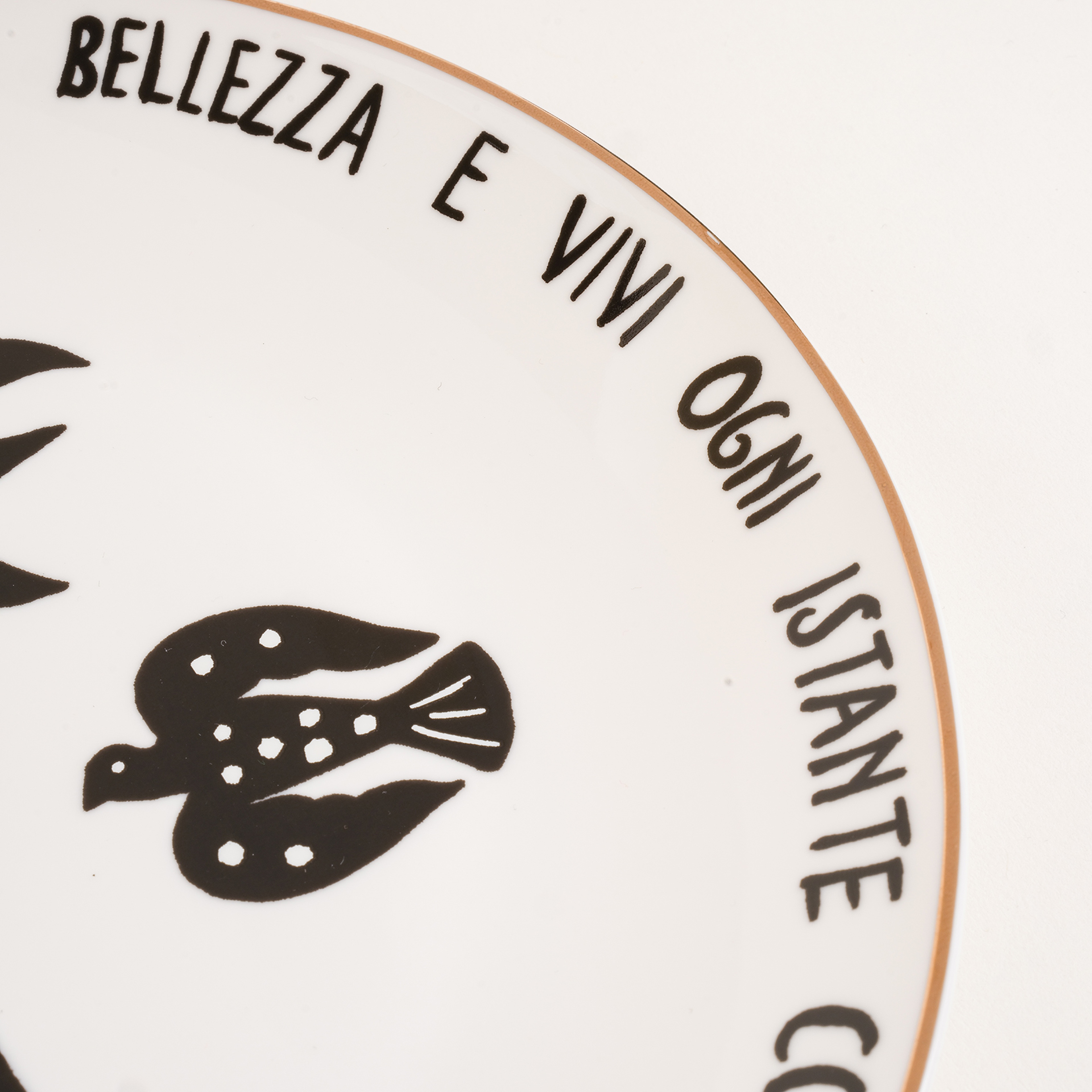 Luohu Porselen Pasta Tabağı 21 Cm