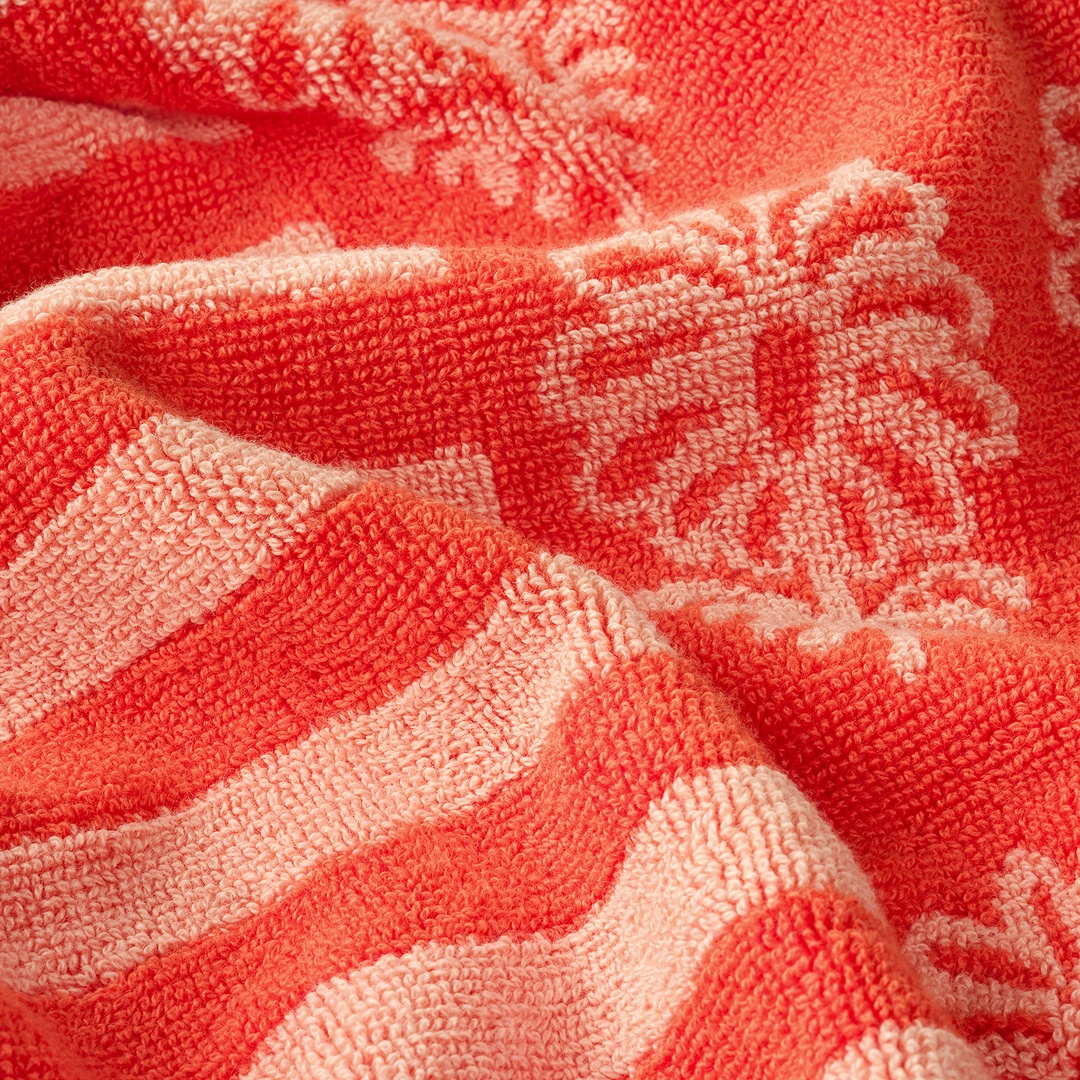 Ornaz İplik Boyalı Pamuk El Havlusu 30x50 Cm Turuncu