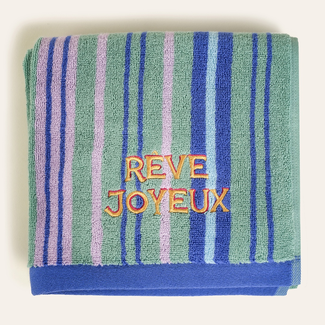 Ornaz Yeşil Yüz Havlusu 50x90 Cm