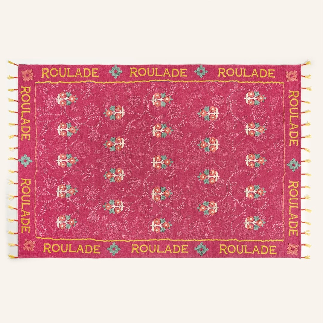 Rajna Fuşya Pamuk Kilim 80x150 Cm
