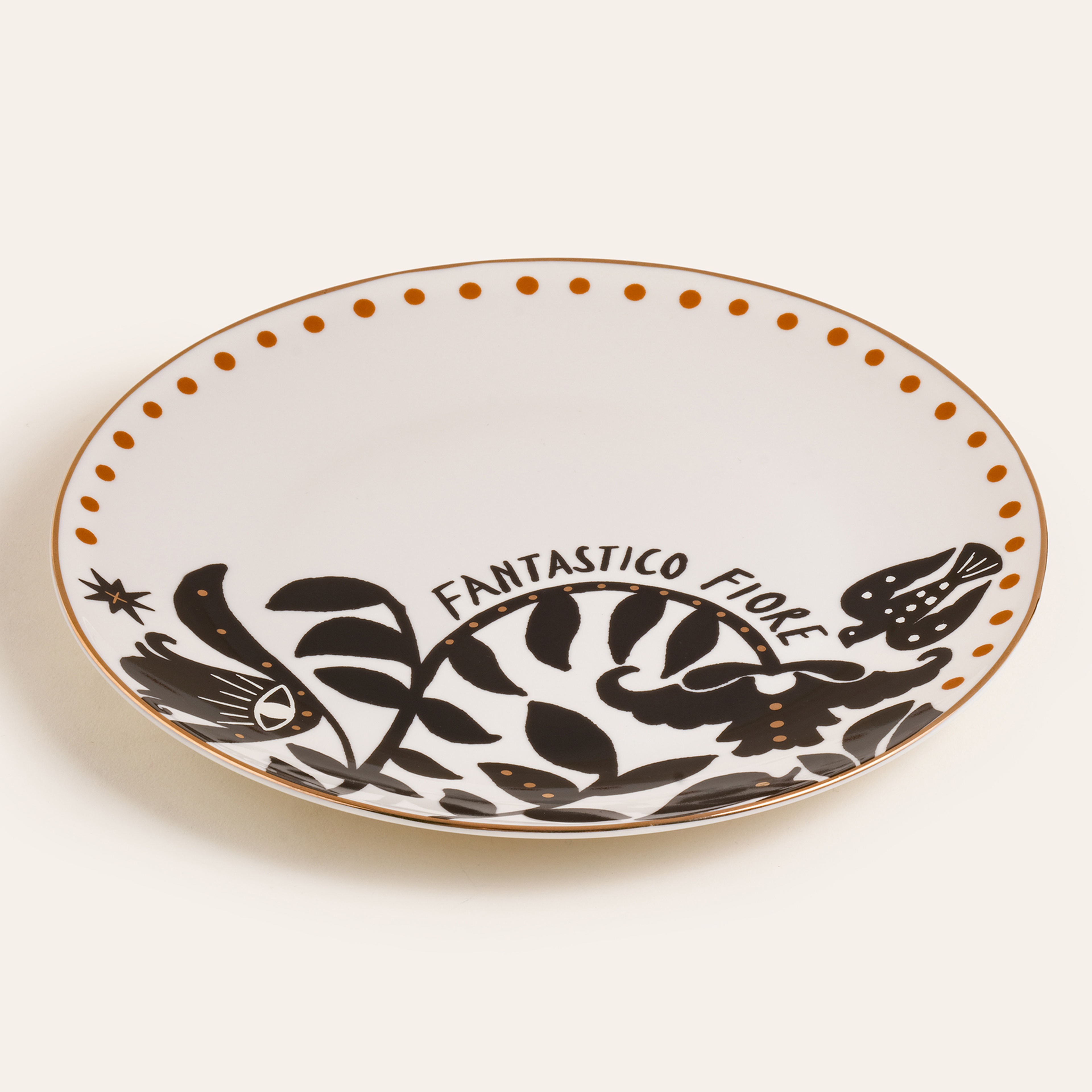 Luohu Porselen Pasta Tabağı 21 Cm