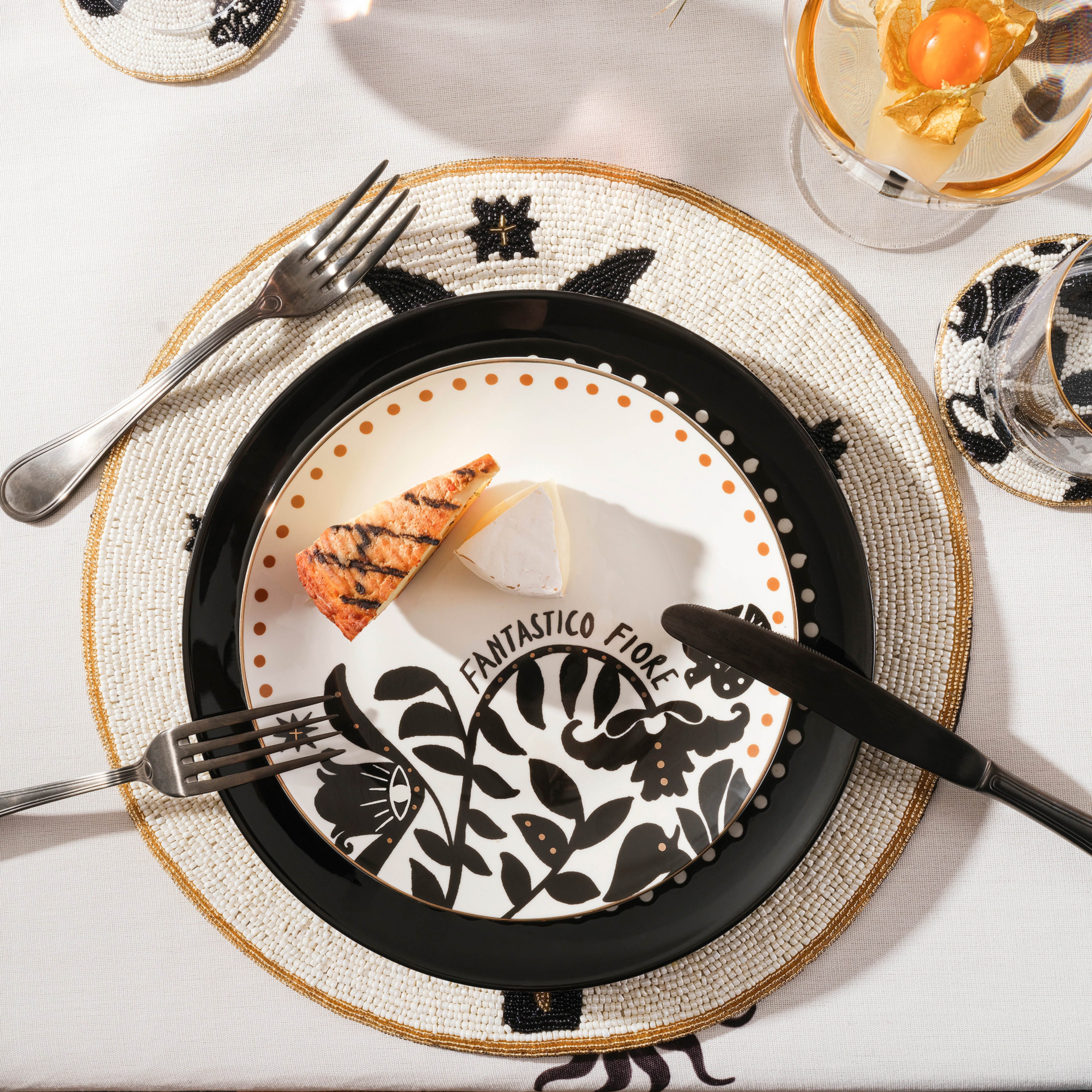 Luohu Porselen Pasta Tabağı 21 Cm