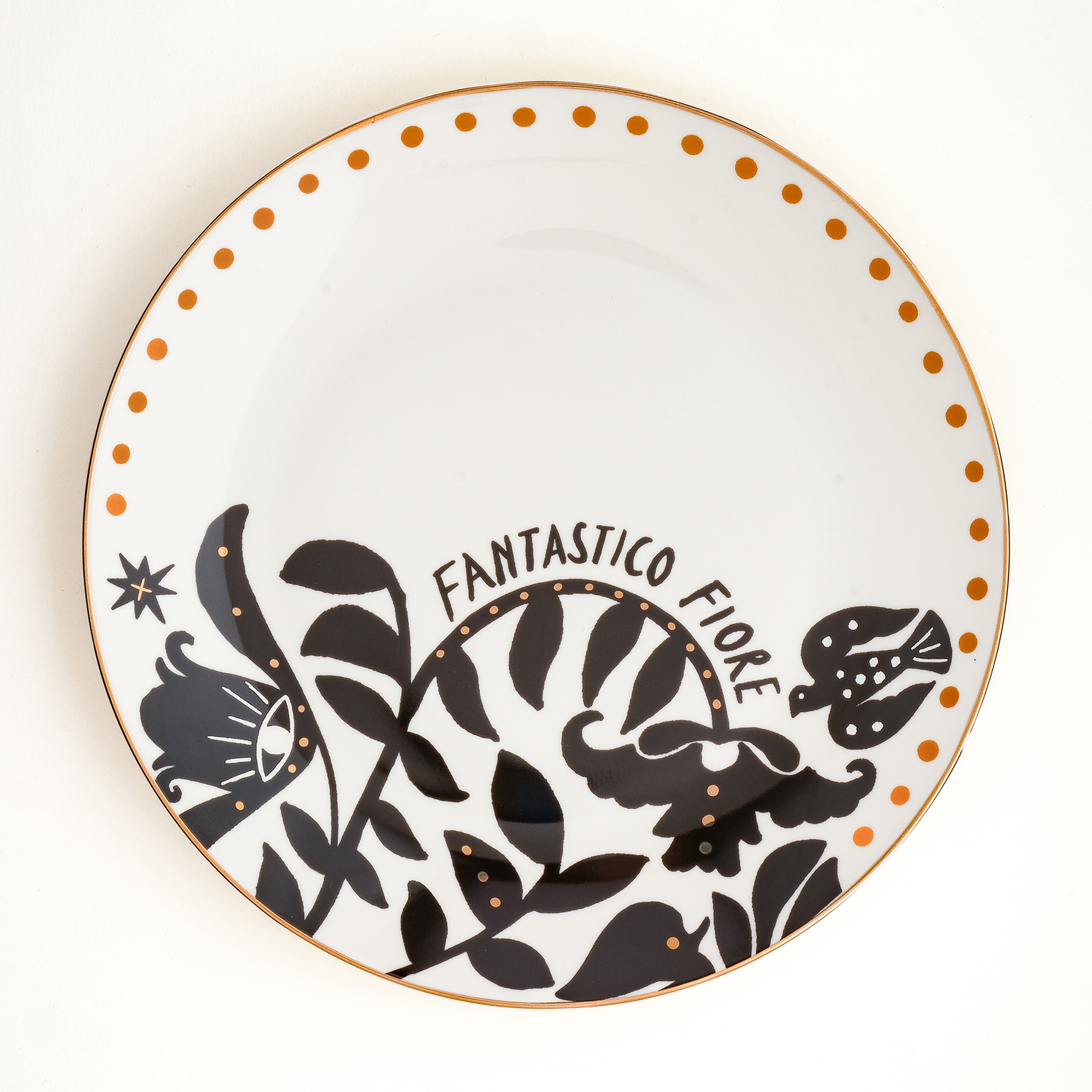 Luohu Porselen Pasta Tabağı 21 Cm