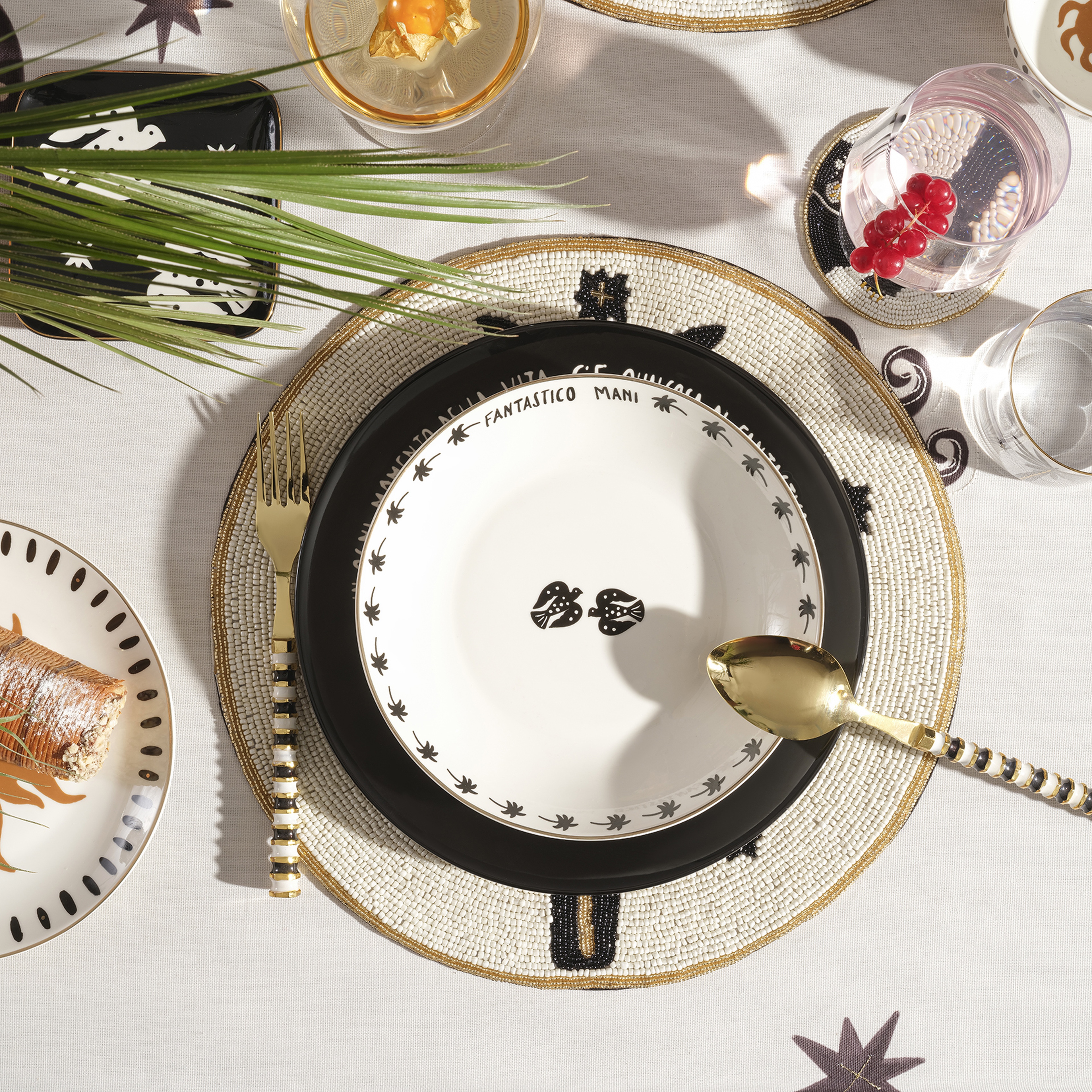 Luohu Porselen Çukur Tabak 20 Cm Beyaz