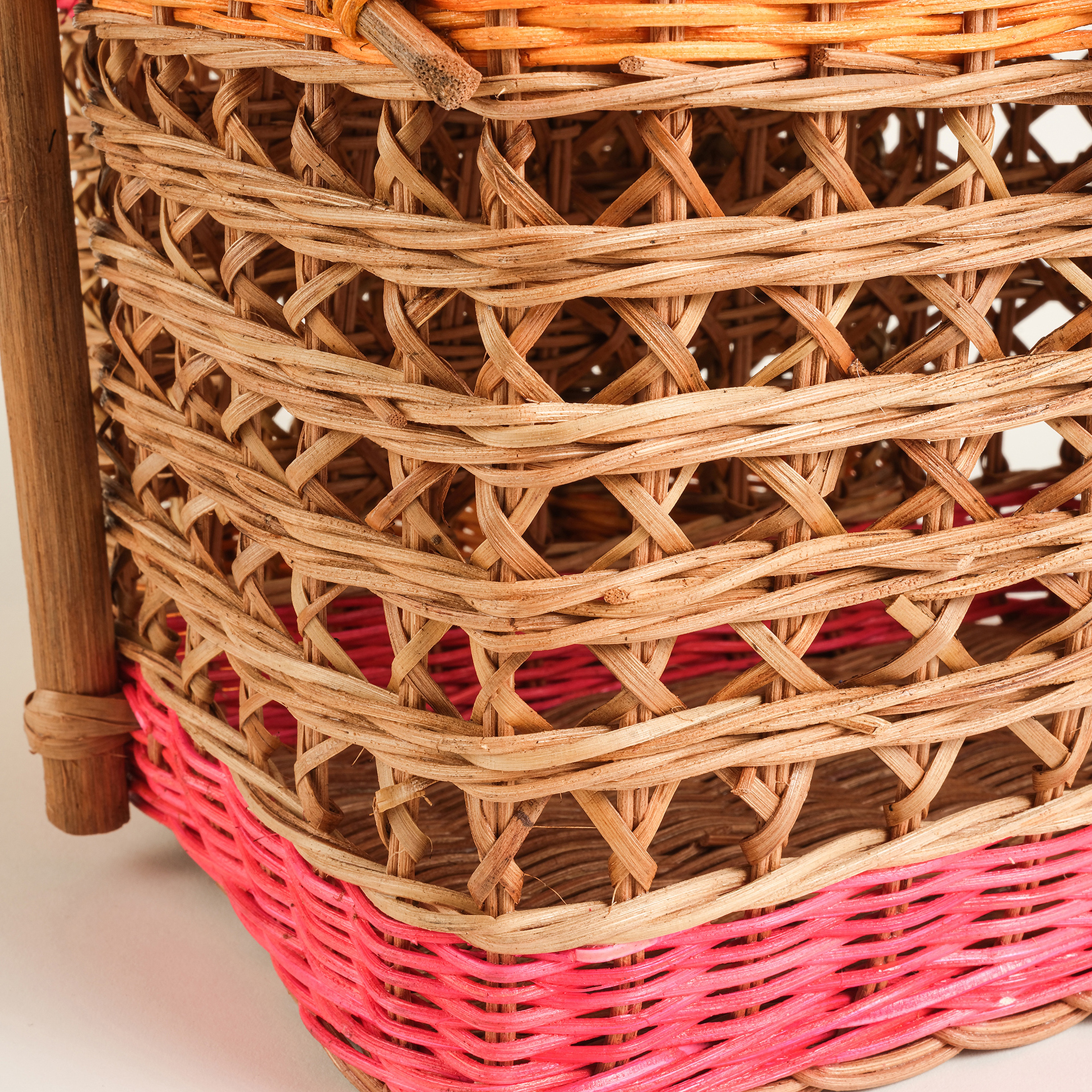 Tam Dao Pembe Rattan Sepet 30x30x44 Cm