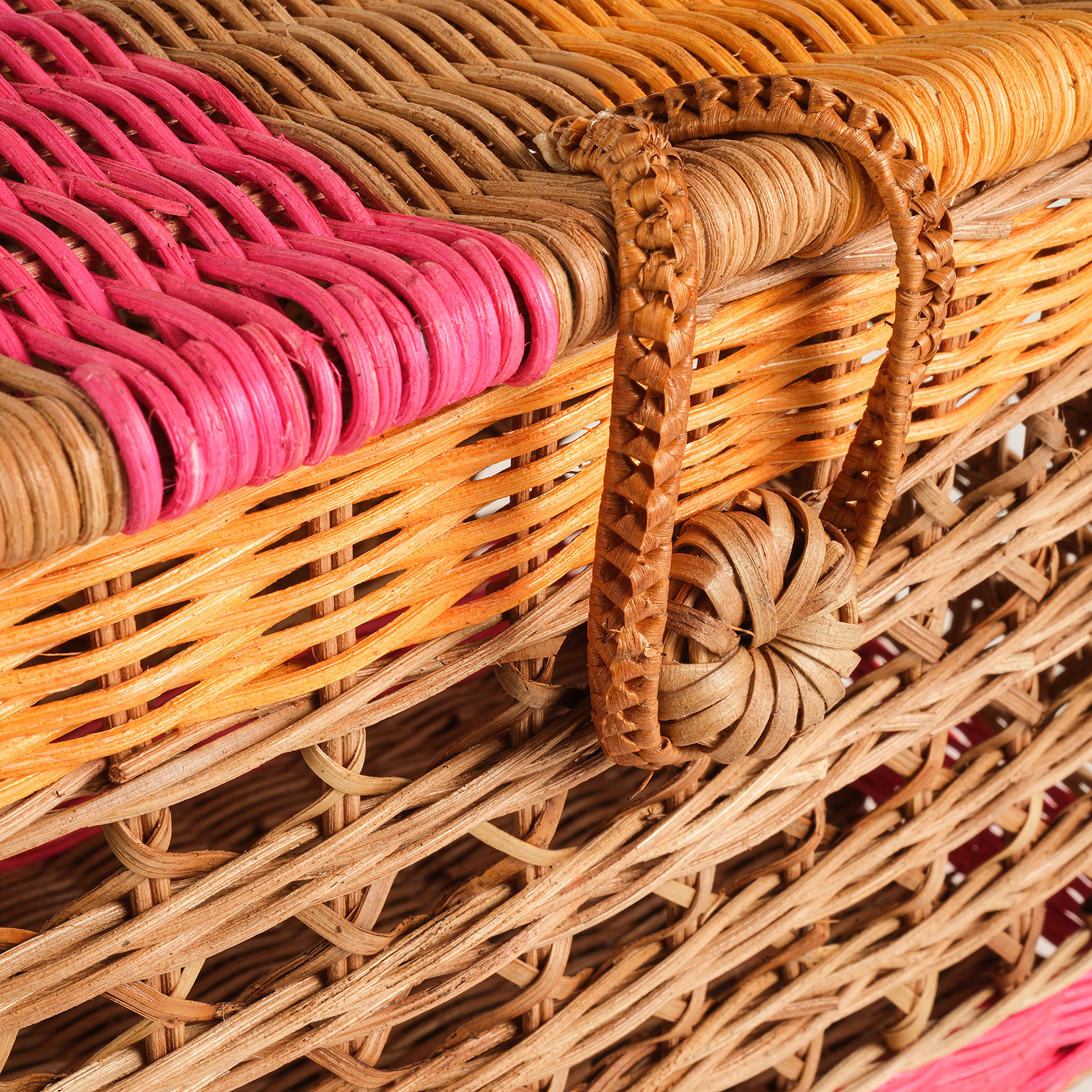 Tam Dao Pembe Rattan Sepet 30x30x44 Cm