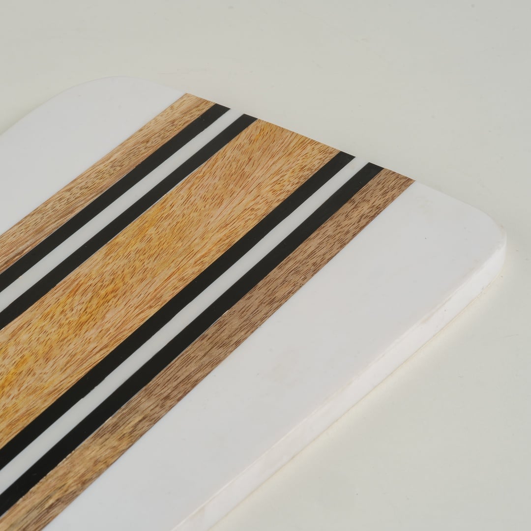 Nohar Mango Ağacı - Reçine Sunum Tahtası 20 Cm