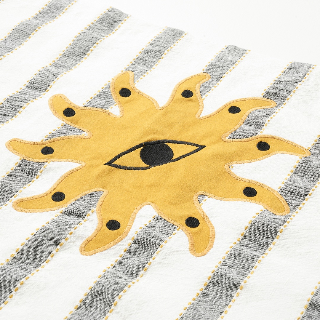 Nilüfer Siyah-ekru Runner 50x180 Cm